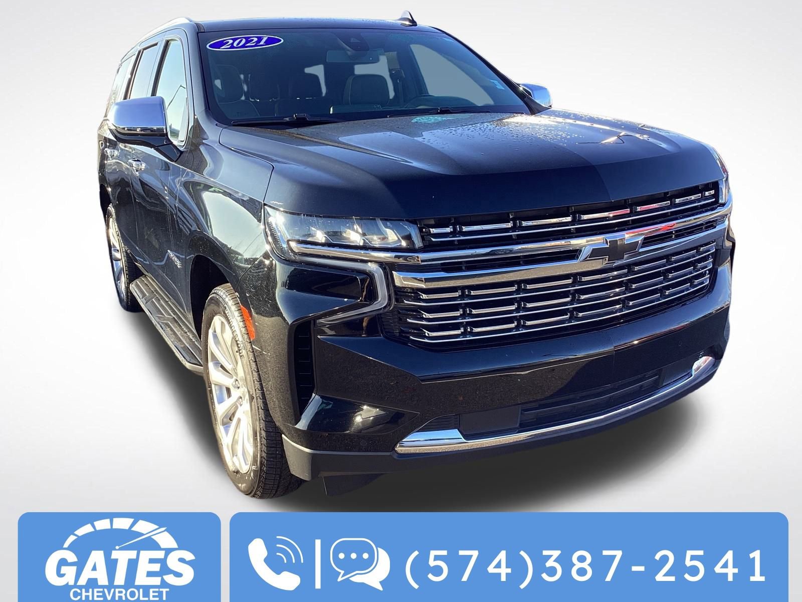 Used 2021 Chevrolet Tahoe Premier w/ Max Trailering Package image 1