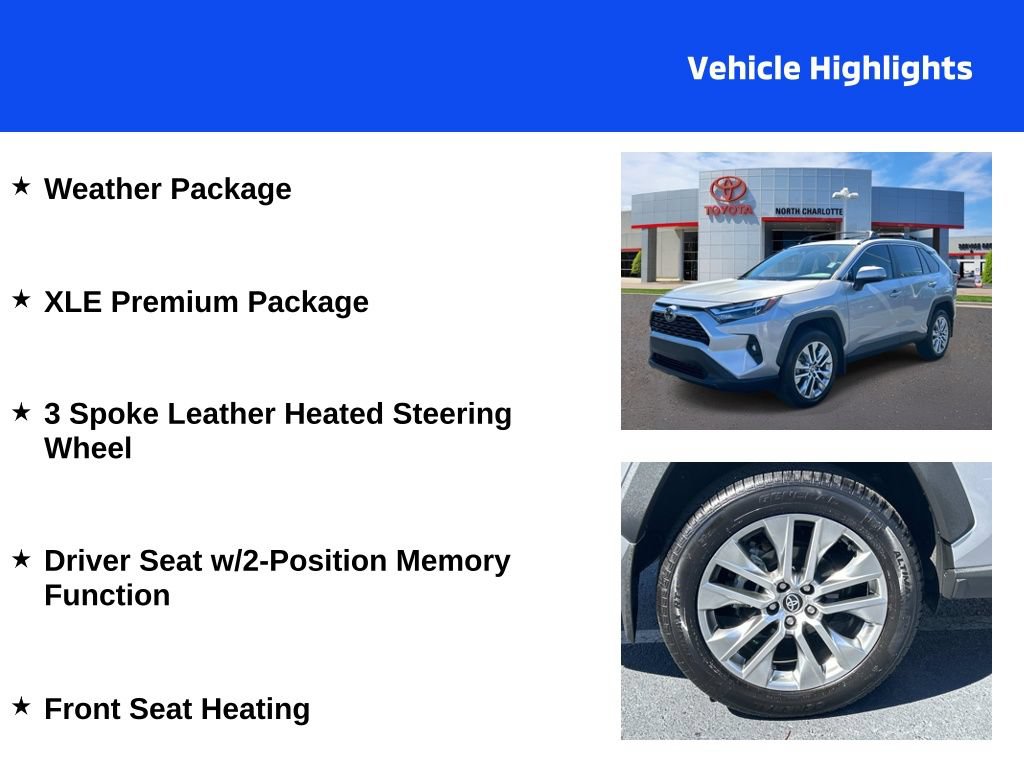 Used 2024 Toyota RAV4 XLE Premium w/ Weather Package FWD image 4