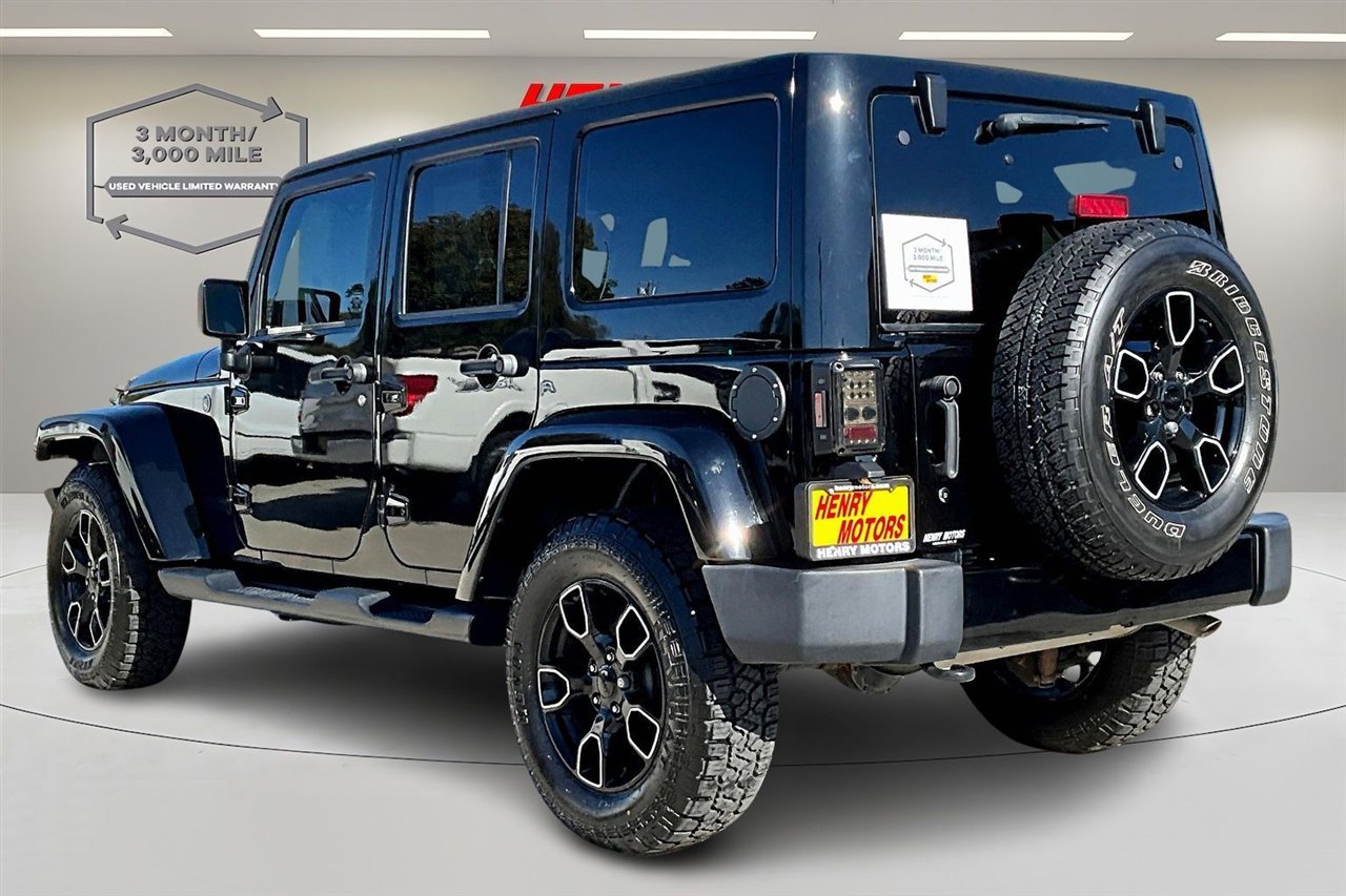 Used 2018 Jeep Wrangler Unlimited Sahara image 4