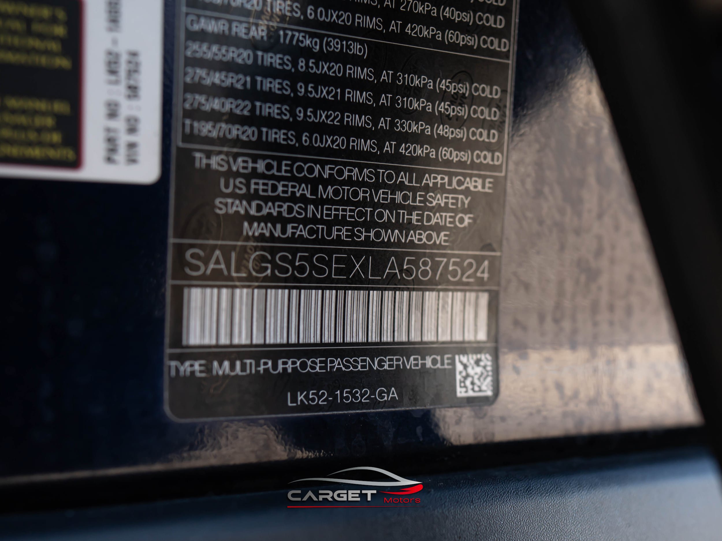Used 2020 Land Rover Range Rover Long Wheelbase HSE AWD/4WD image 51