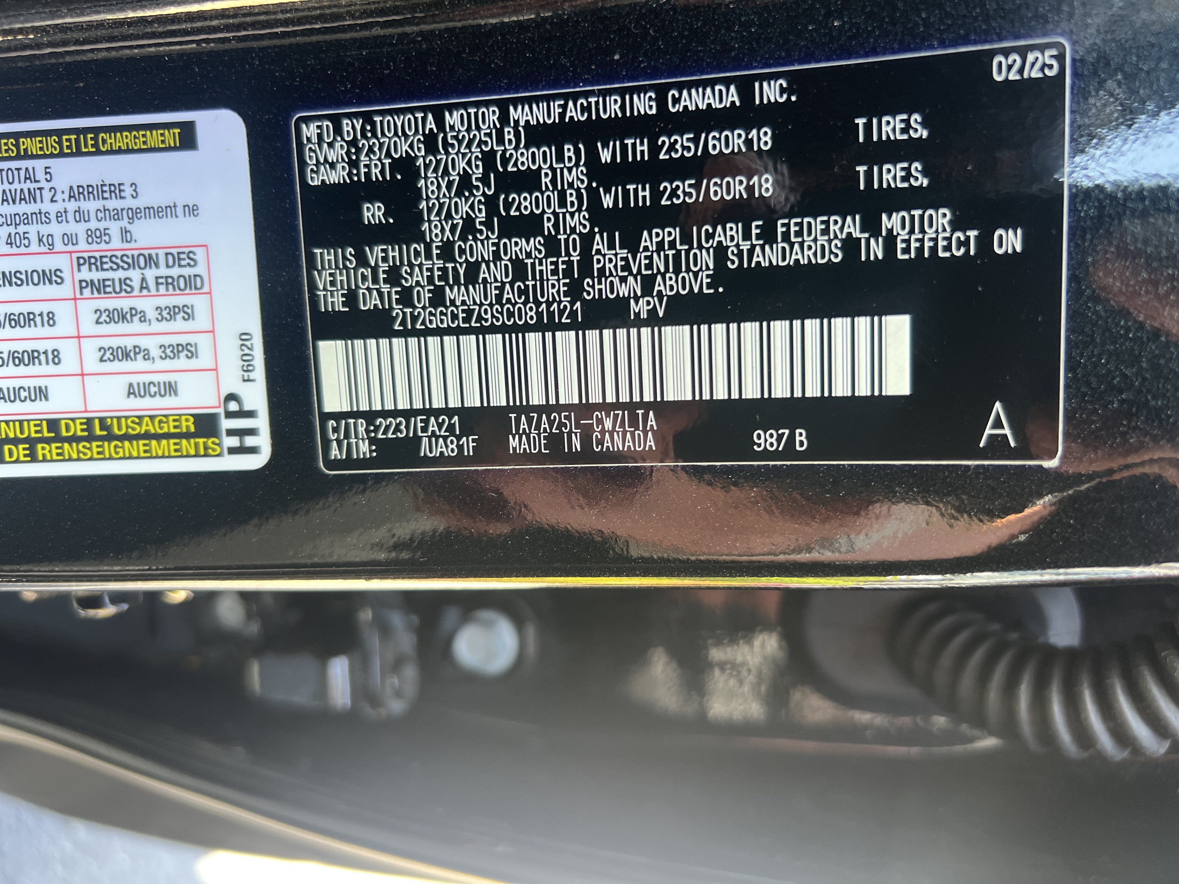 Certified 2025 Lexus NX 350 AWD w/ Accessory Package (2T) image 37