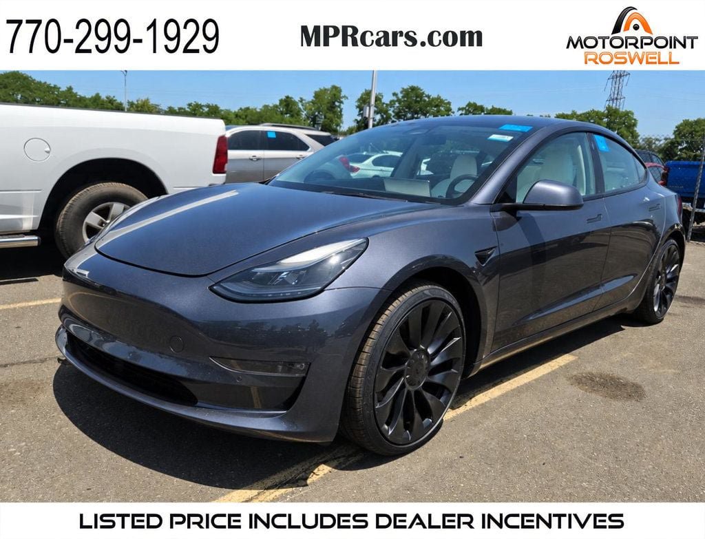 Used 2022 Tesla Model 3 Performance