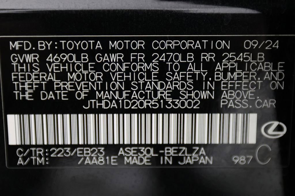 Used 2024 Lexus IS 300 w/ Premium Package RWD image 46