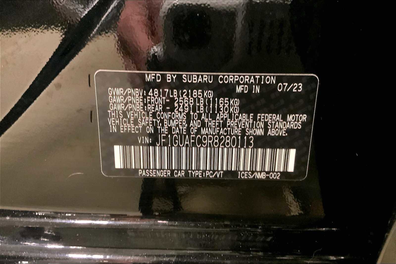 Certified 2024 Subaru Impreza 2.0i Sport image 34