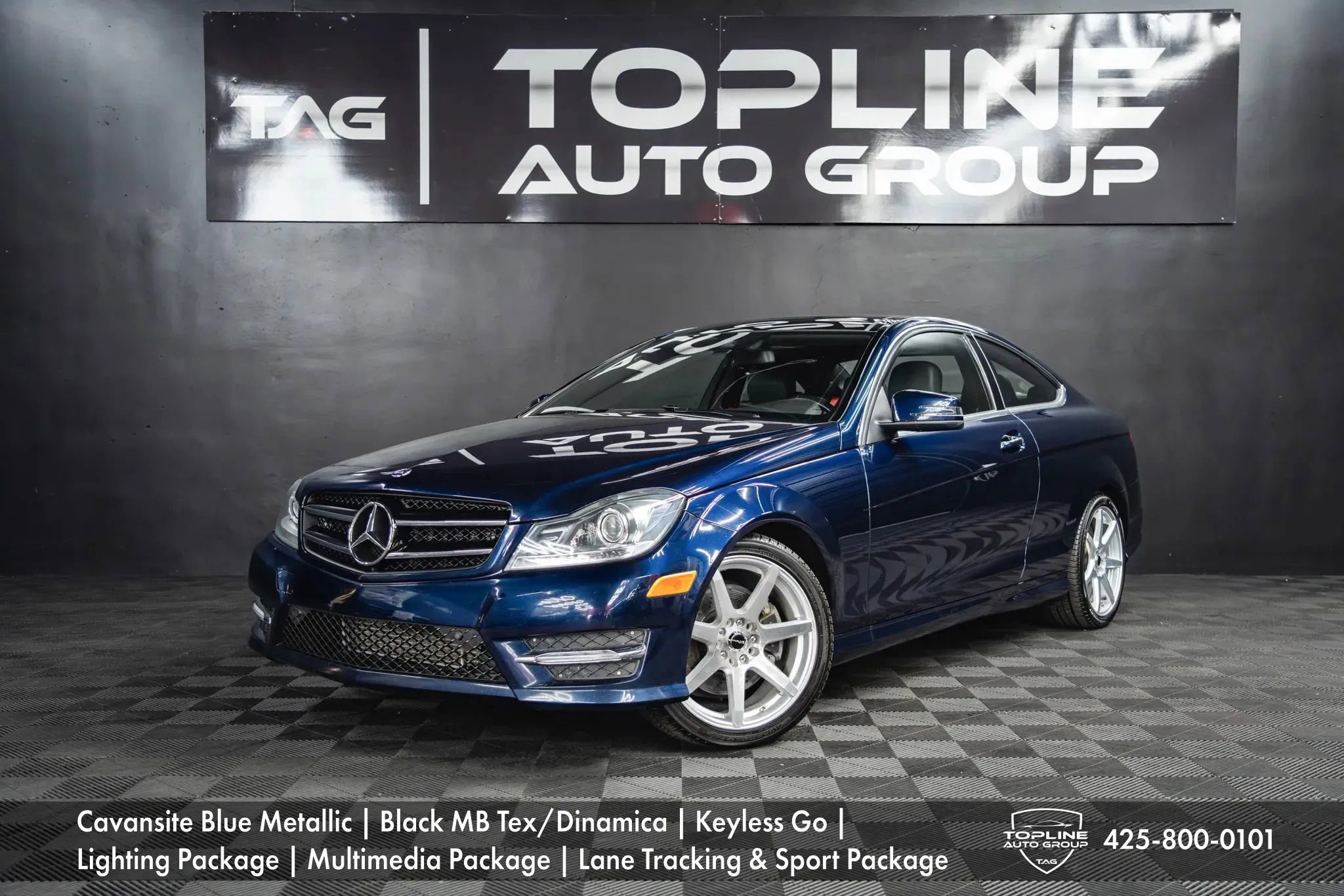 Used 2014 Mercedes-Benz C 350 4MATIC Coupe