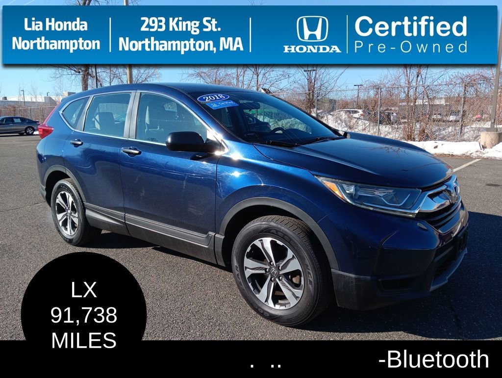 Certified 2018 Honda CR-V LX
