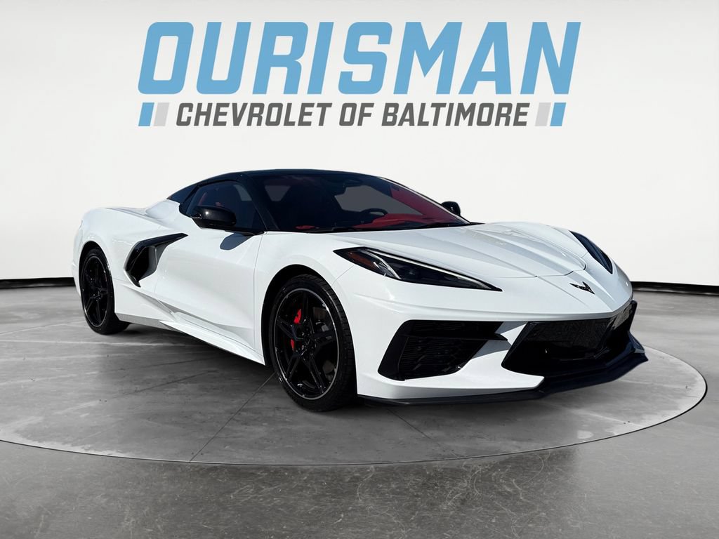 Used 2024 Chevrolet Corvette Stingray Premium Conv w/ Stealth Interior Trim Package RWD image 1