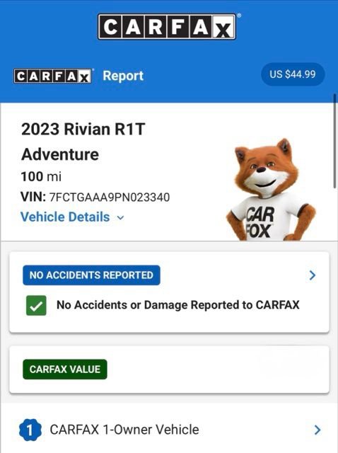 Used 2023 Rivian R1T Adventure AWD/4WD image 4