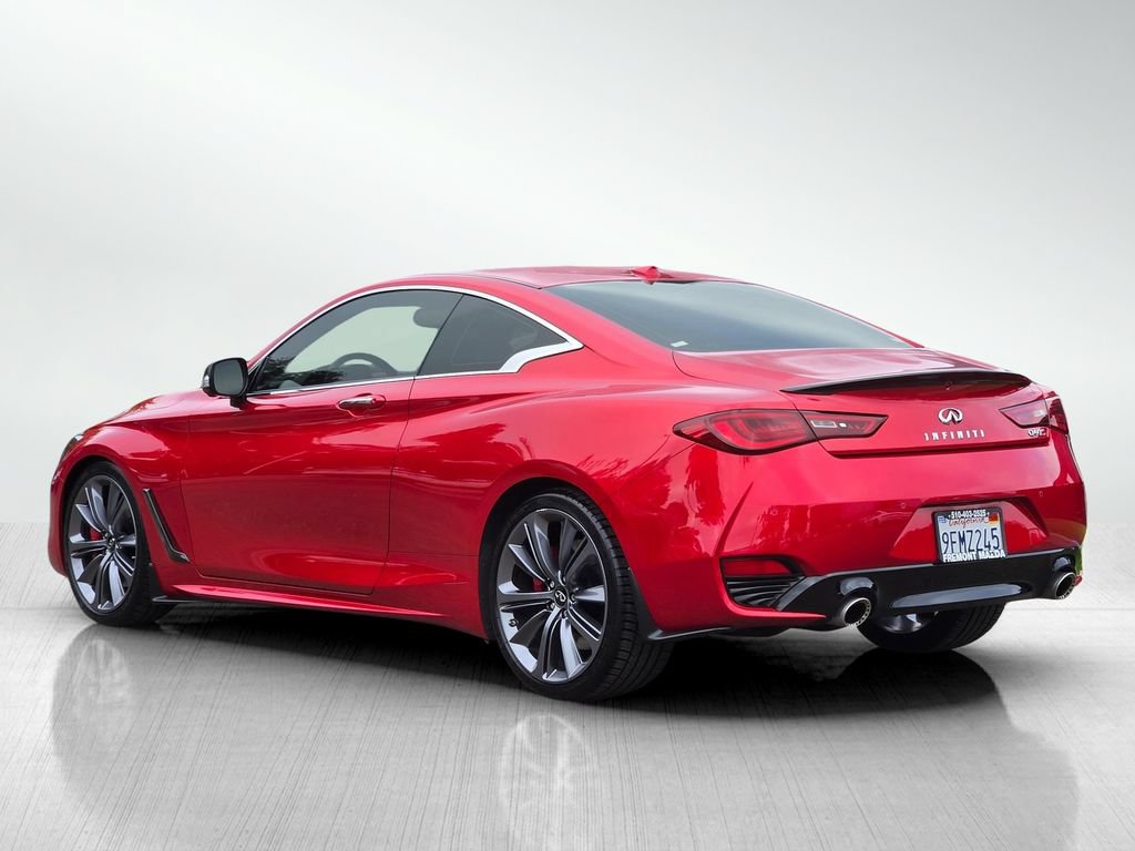 Used 2022 INFINITI Q60 Red Sport 400 w/ Carbon Fiber Package RWD image 6