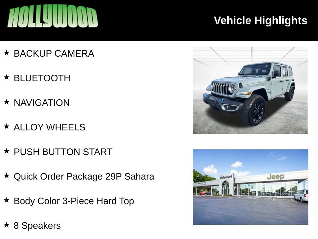 Used 2024 Jeep Wrangler Unlimited Sahara AWD/4WD image 3
