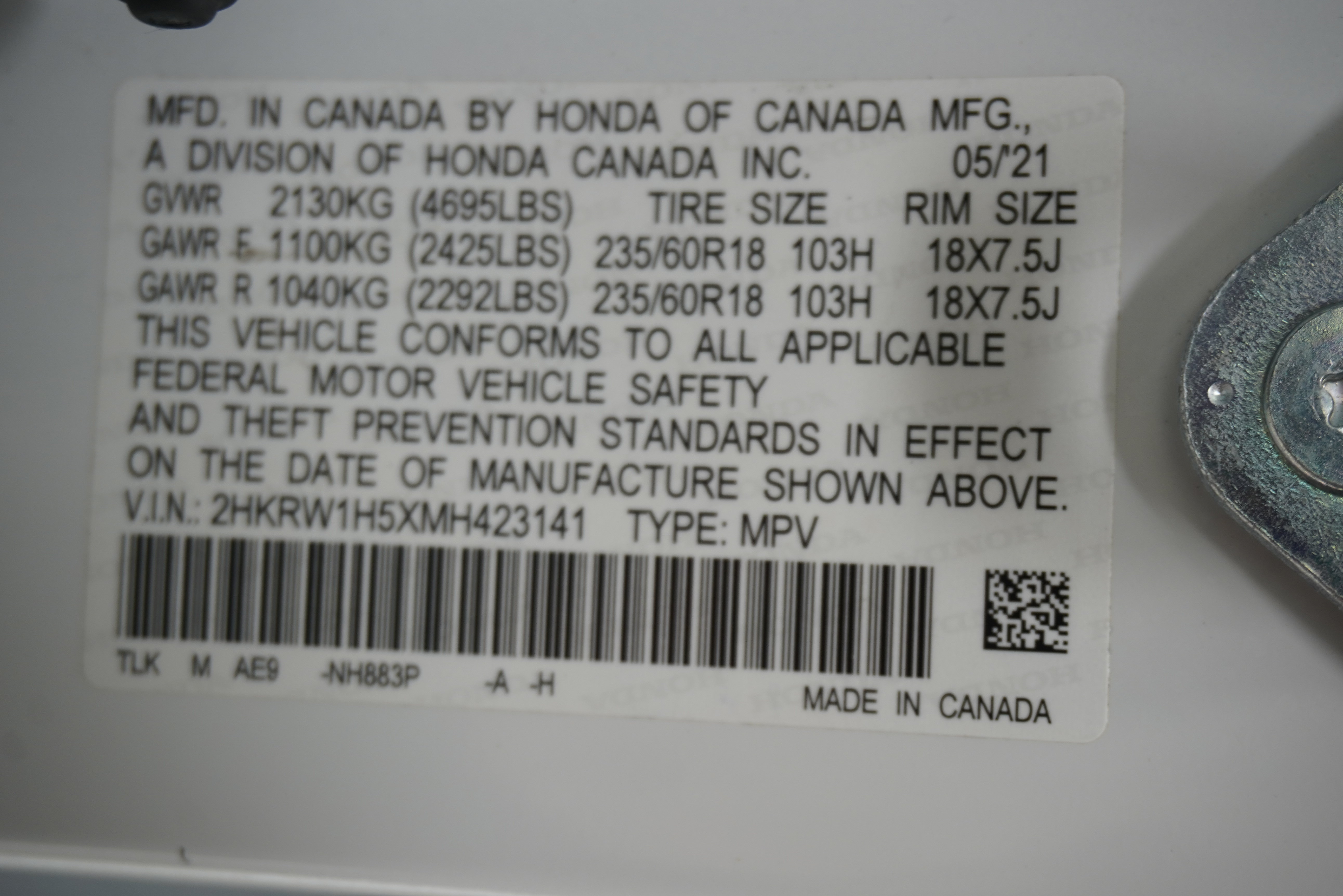 Used 2021 Honda CR-V EX image 30