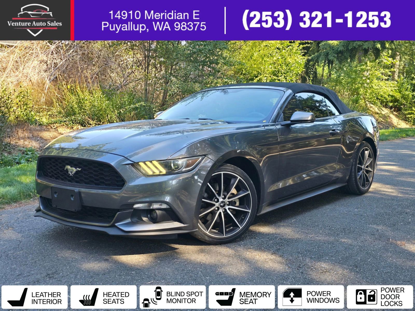 Used 2015 Ford Mustang Premium w/ Equipment Group 201A