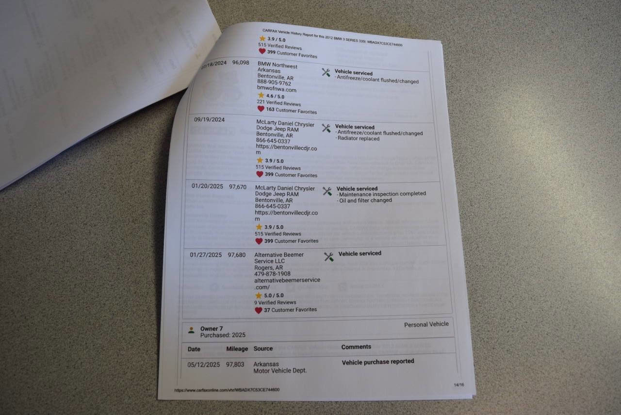 Used 2012 BMW 335i Convertible image 94