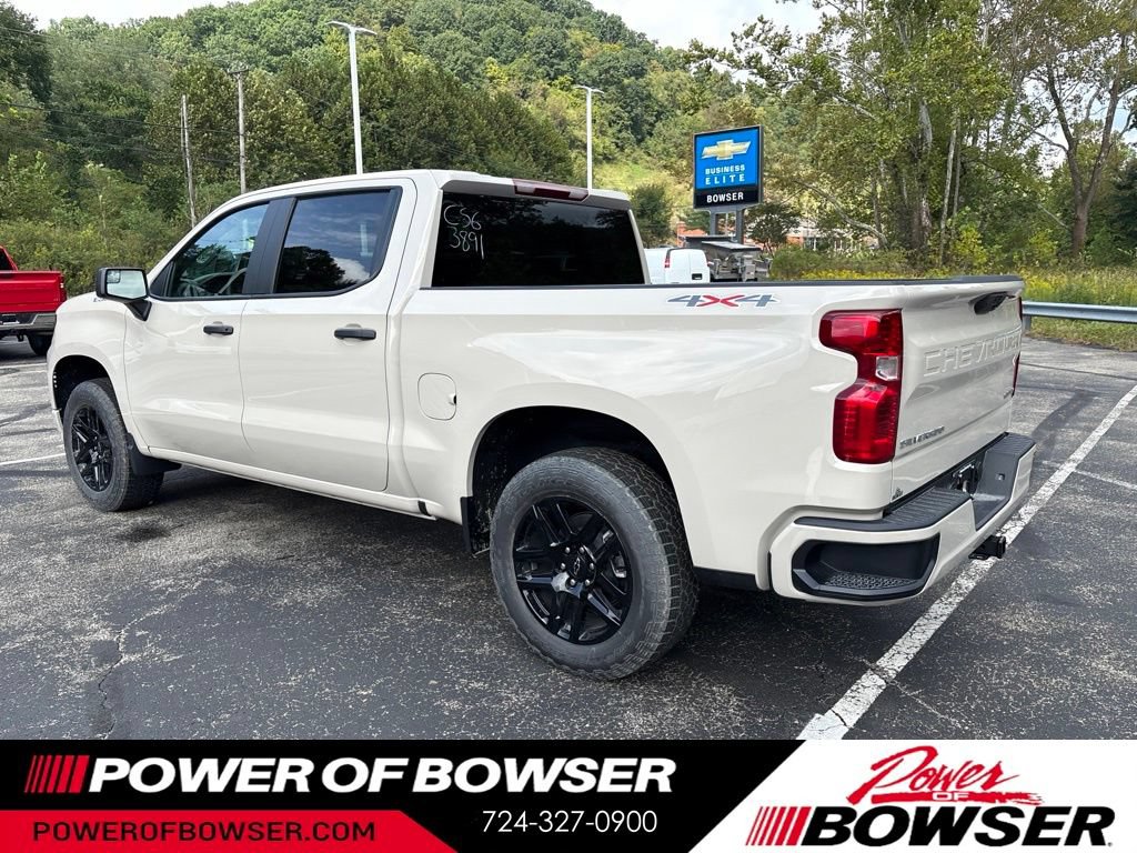 New 2026 Chevrolet Silverado 1500 Custom w/ Turbomax Blackout Package AWD/4WD image 3