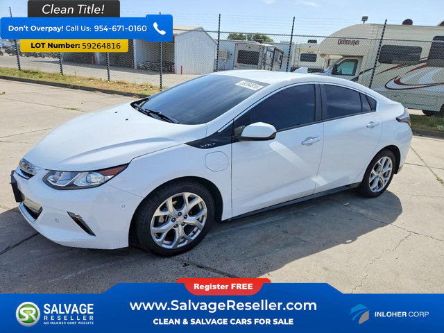 Used 2016 Chevrolet Volt Premier w/ Driver Confidence Package FWD image 1
