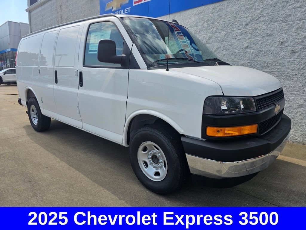 New 2025 Chevrolet Express 3500 w/ Driver Convenience Package RWD image 1