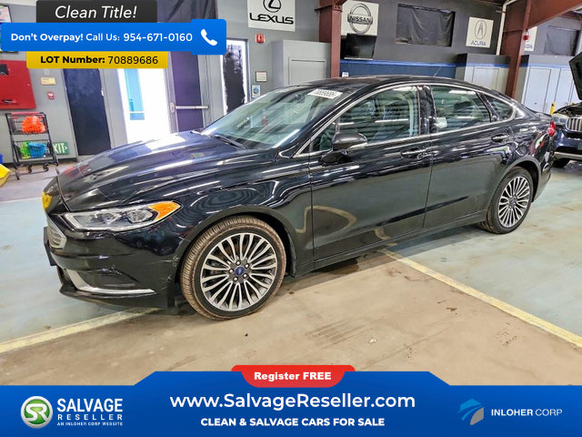 Used 2018 Ford Fusion SE w/ Fusion SE Technology Package AWD/4WD image 1