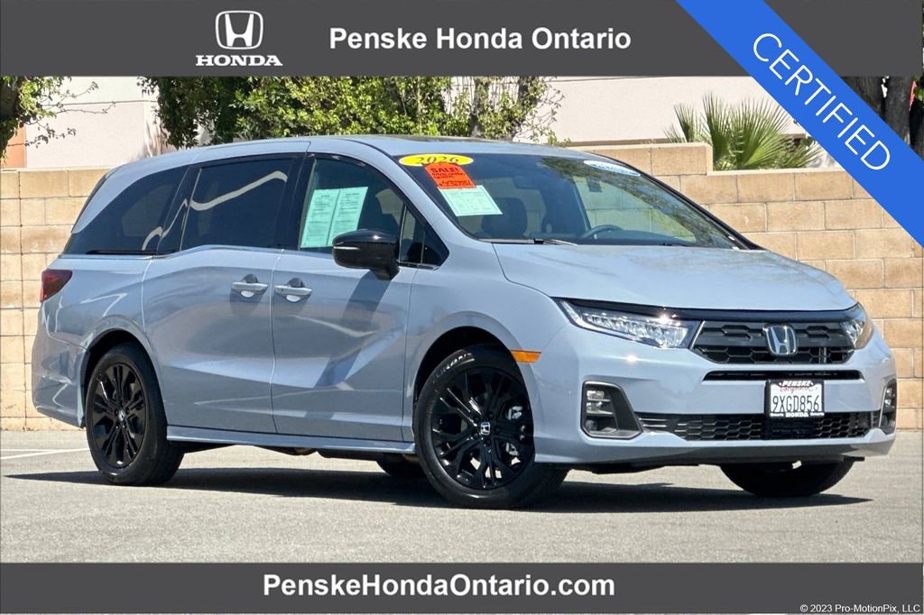 Certified 2026 Honda Odyssey Sport-L