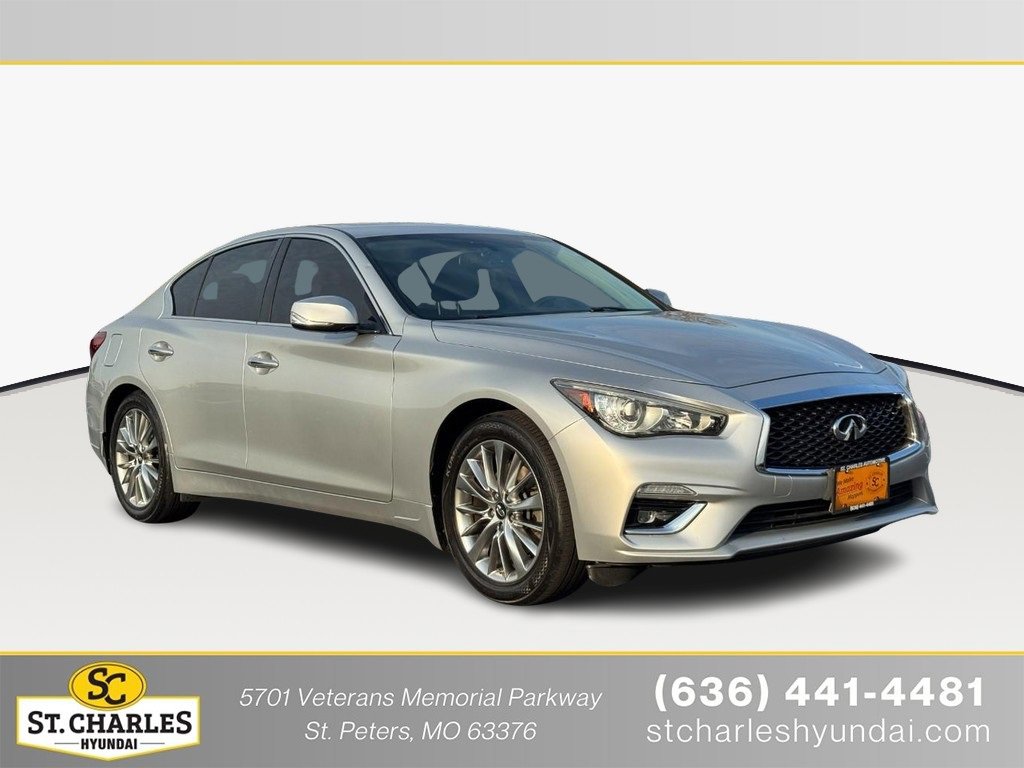 Used 2018 INFINITI Q50 Luxe w/ Essential Package (2.0T Luxe)