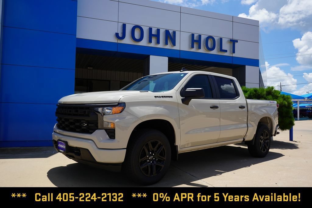 New 2026 Chevrolet Silverado 1500 Custom w/ LPO, Dark Essentials Package AWD/4WD video 1