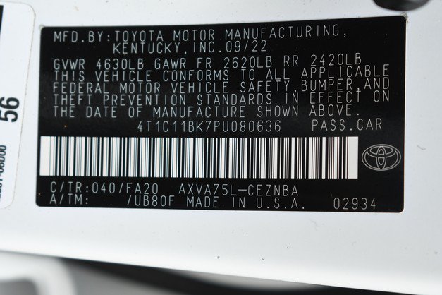 Certified 2023 Toyota Camry LE w/ Cold Weather Package AWD/4WD image 33