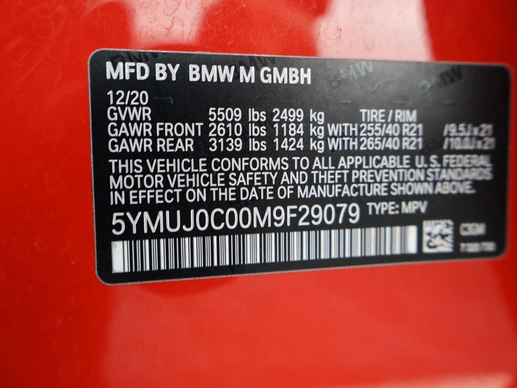 Used 2021 BMW X4 M w/ Competition Package AWD/4WD image 42