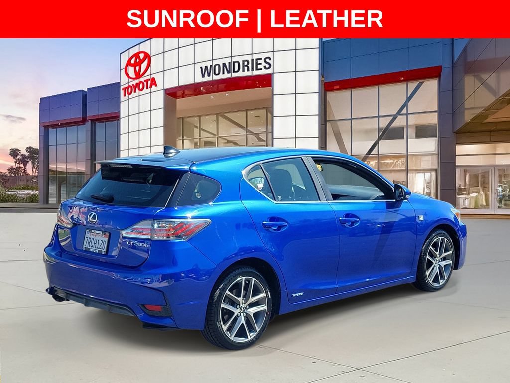 Used 2015 Lexus CT 200h w/ F Sport w/Nuluxe Interior FWD image 7