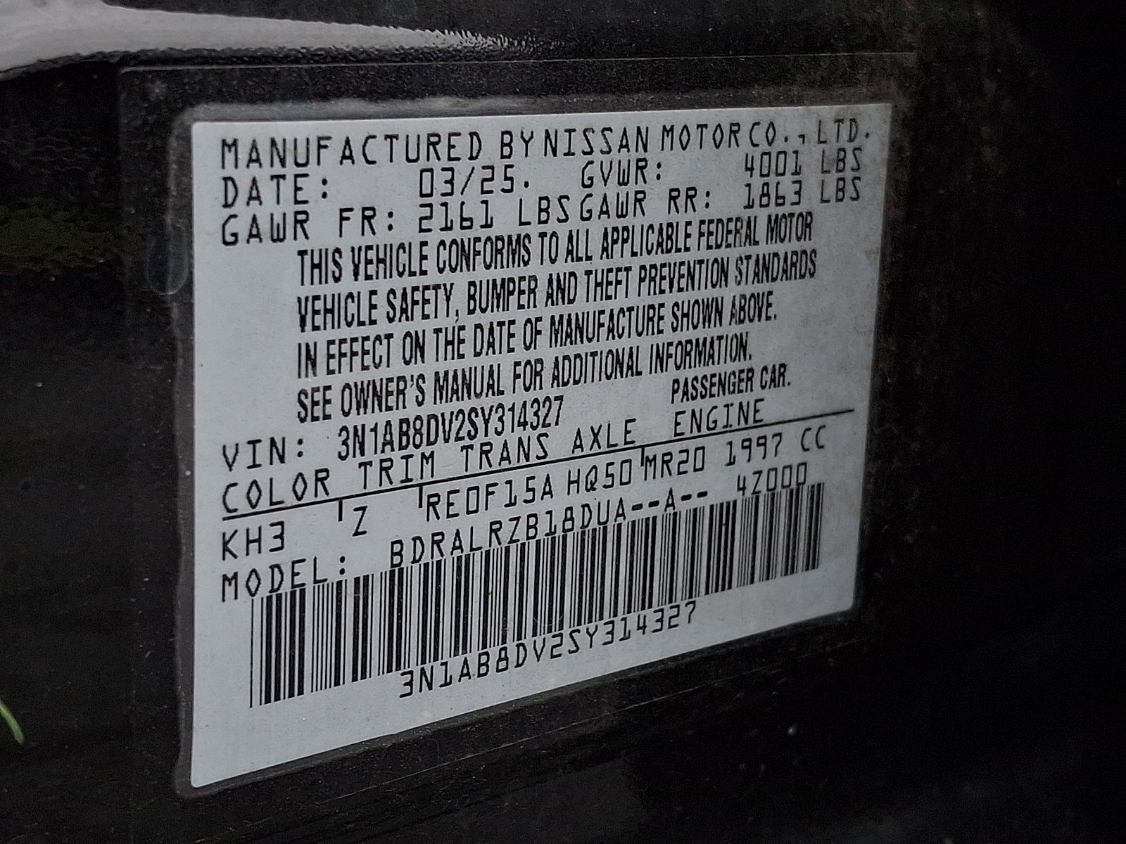 Used 2025 Nissan Sentra SR FWD image 24