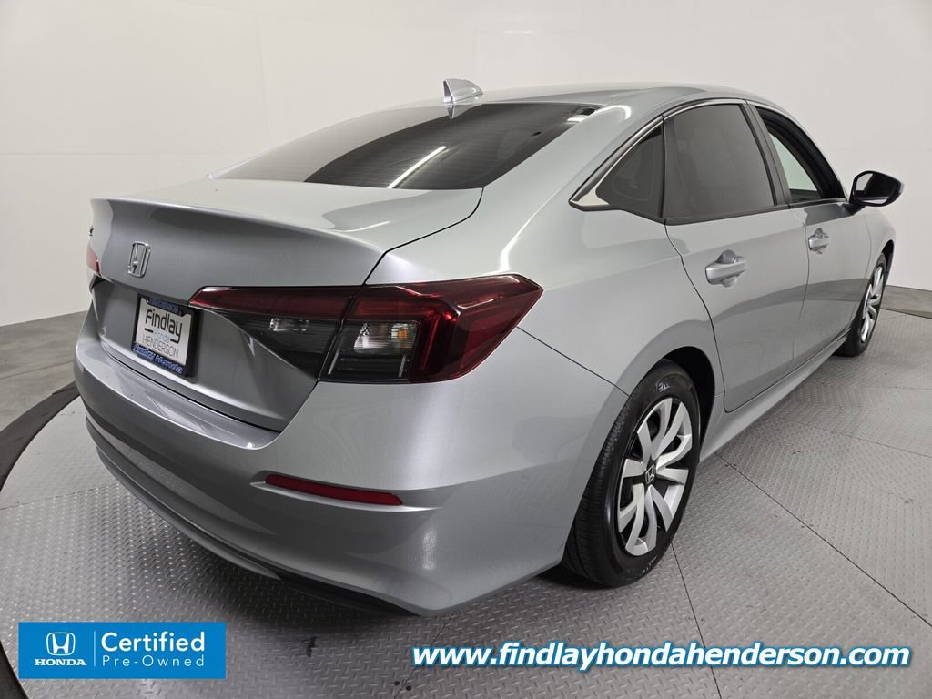 Certified 2025 Honda Civic LX image 6