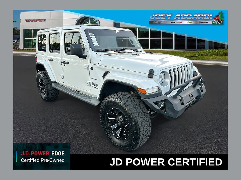 Used 2018 Jeep Wrangler Unlimited Sahara image 1