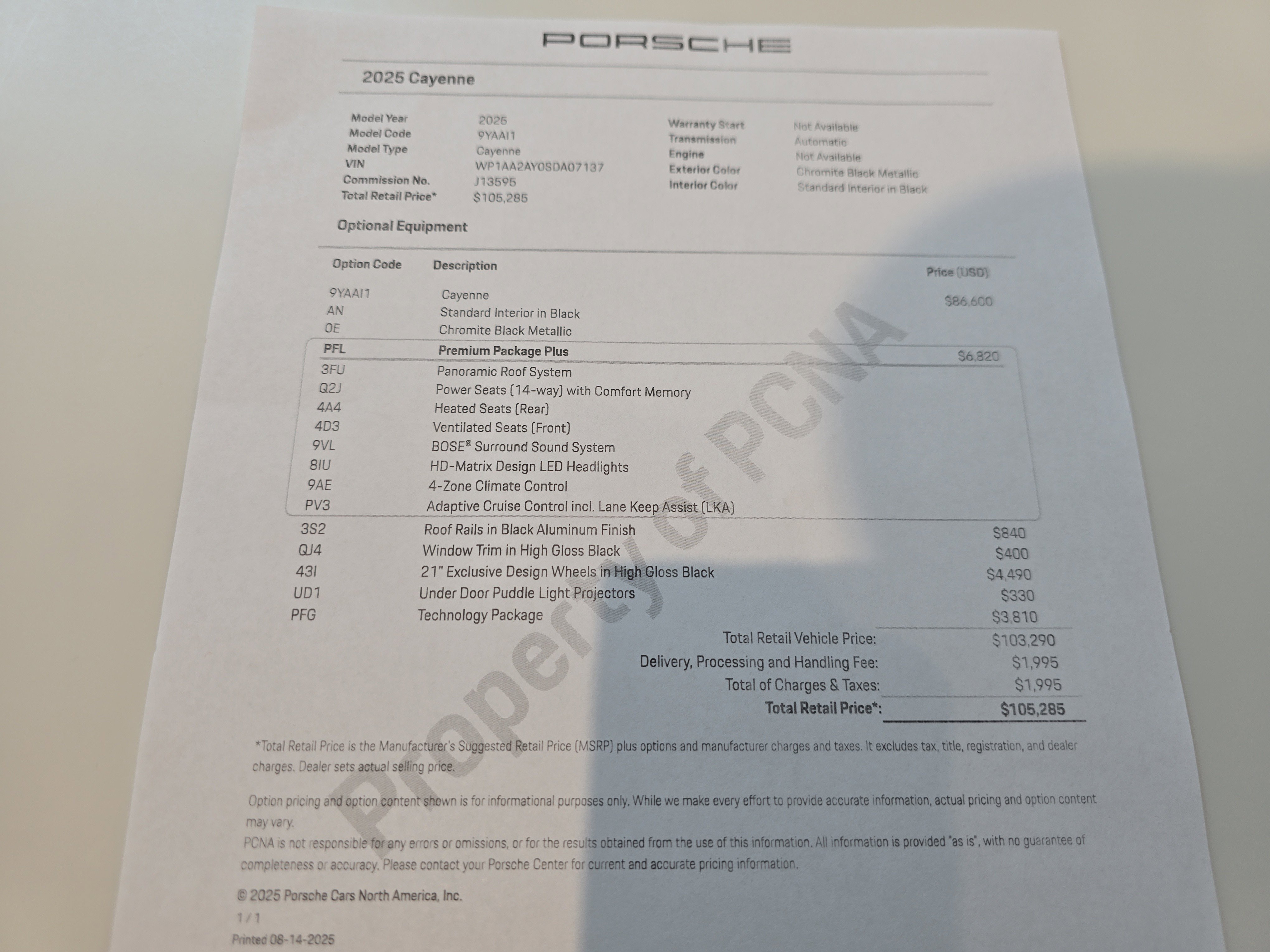 New 2025 Porsche Cayenne image 30