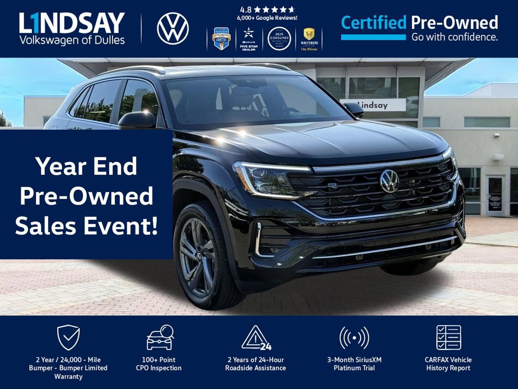 Certified 2024 Volkswagen Atlas Cross Sport SEL R-Line