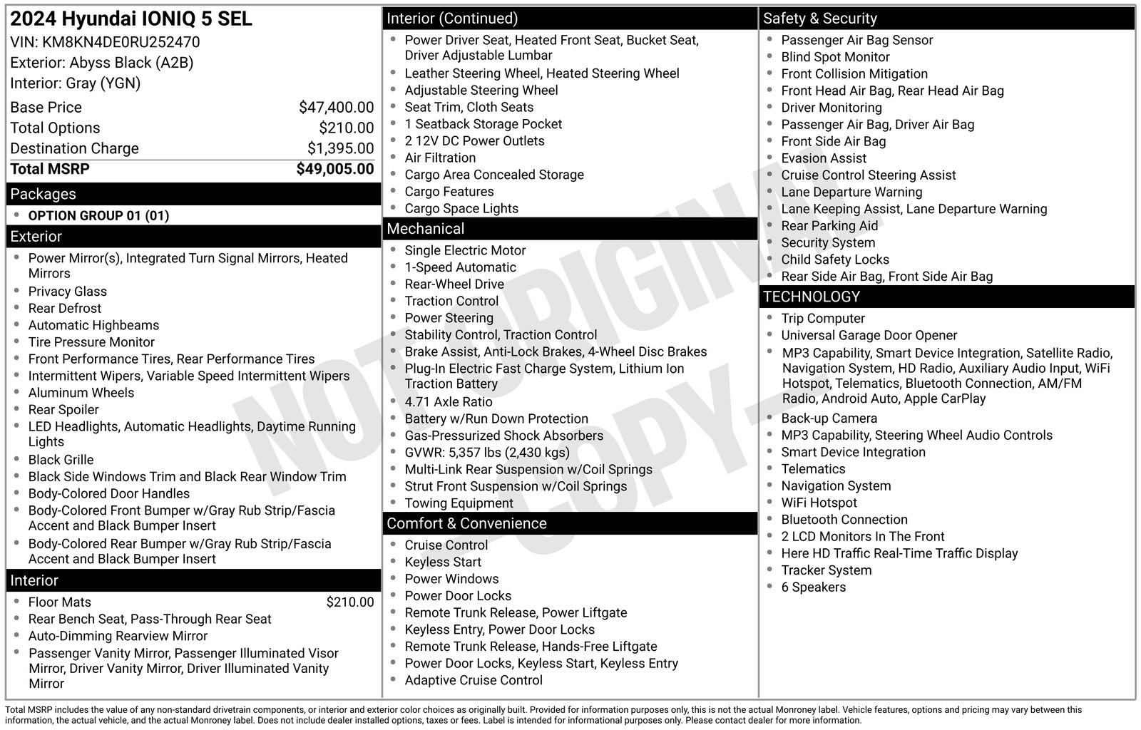 Certified 2024 Hyundai Ioniq 5 SEL RWD image 31