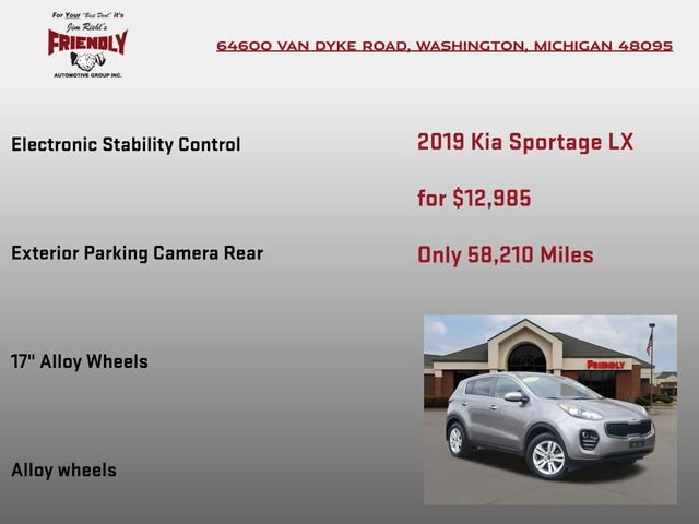 Used 2019 Kia Sportage LX image 10
