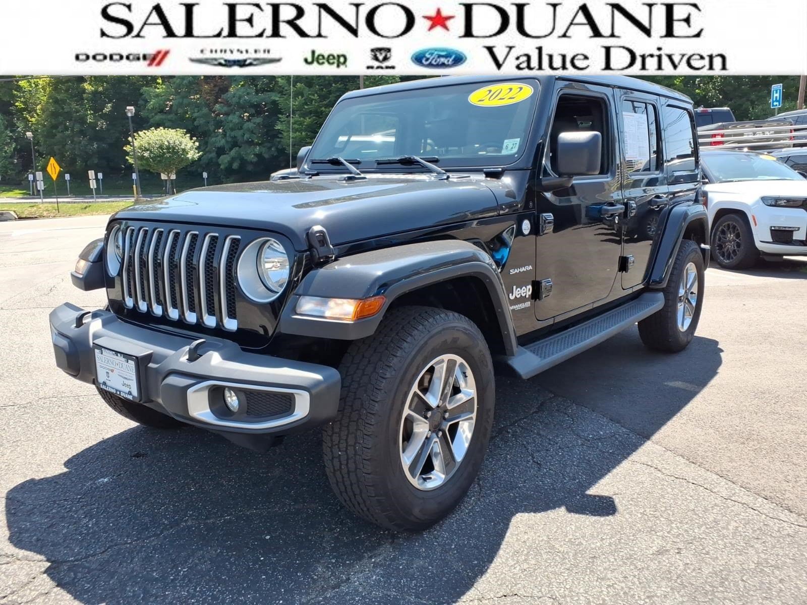 Certified 2022 Jeep Wrangler Unlimited Sahara w/ Cold Weather Group AWD/4WD video 1