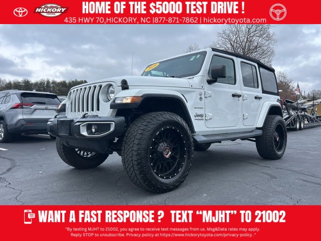 Used 2018 Jeep Wrangler Unlimited Sahara