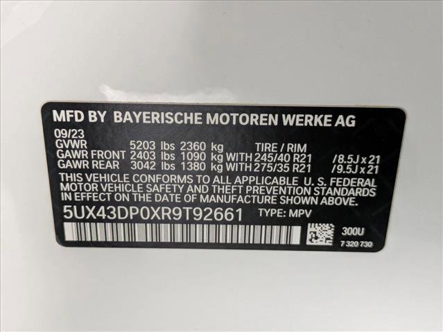 Used 2024 BMW X3 sDrive30i w/ Convenience Package RWD image 27