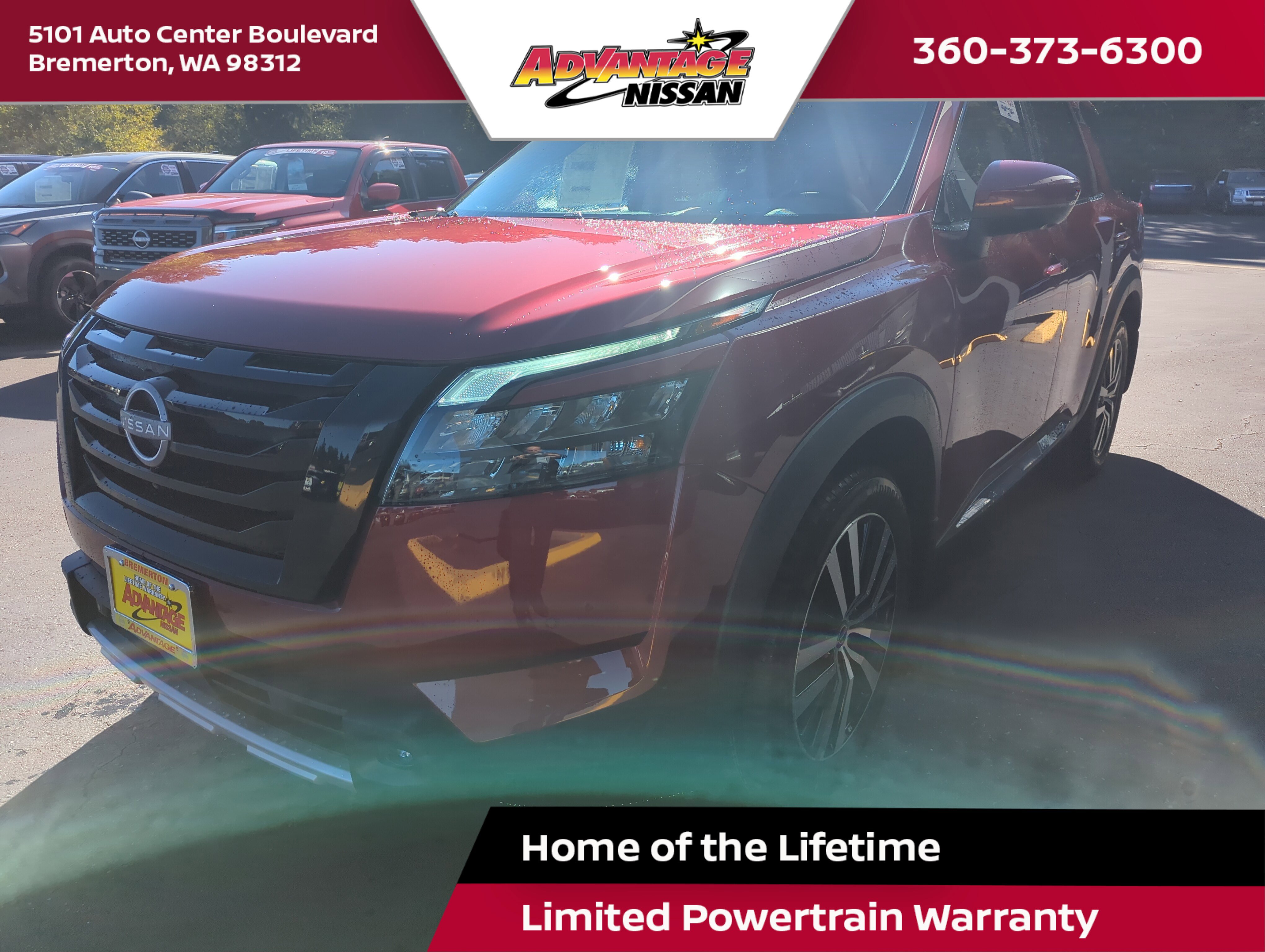 New 2025 Nissan Pathfinder Platinum