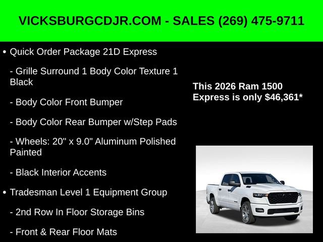 New 2026 RAM 1500 Express image 11