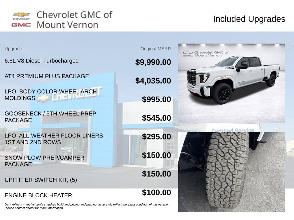 New 2026 GMC Sierra 3500 AT4 w/ AT4 Premium Plus Package AWD/4WD image 6