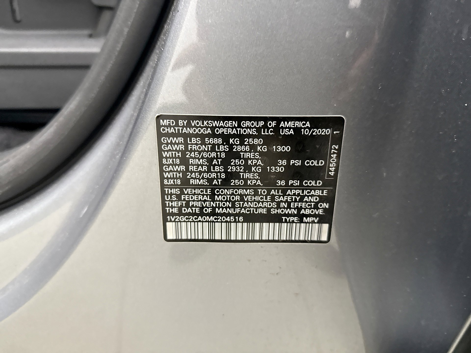 Used 2021 Volkswagen Atlas Cross Sport S image 19