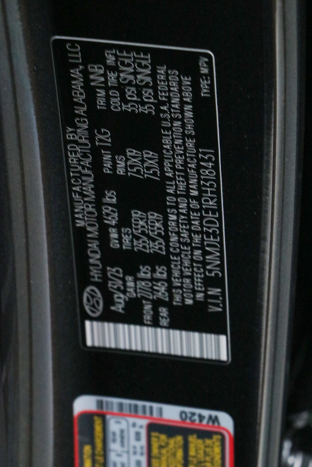 Used 2024 Hyundai Tucson Limited FWD image 34