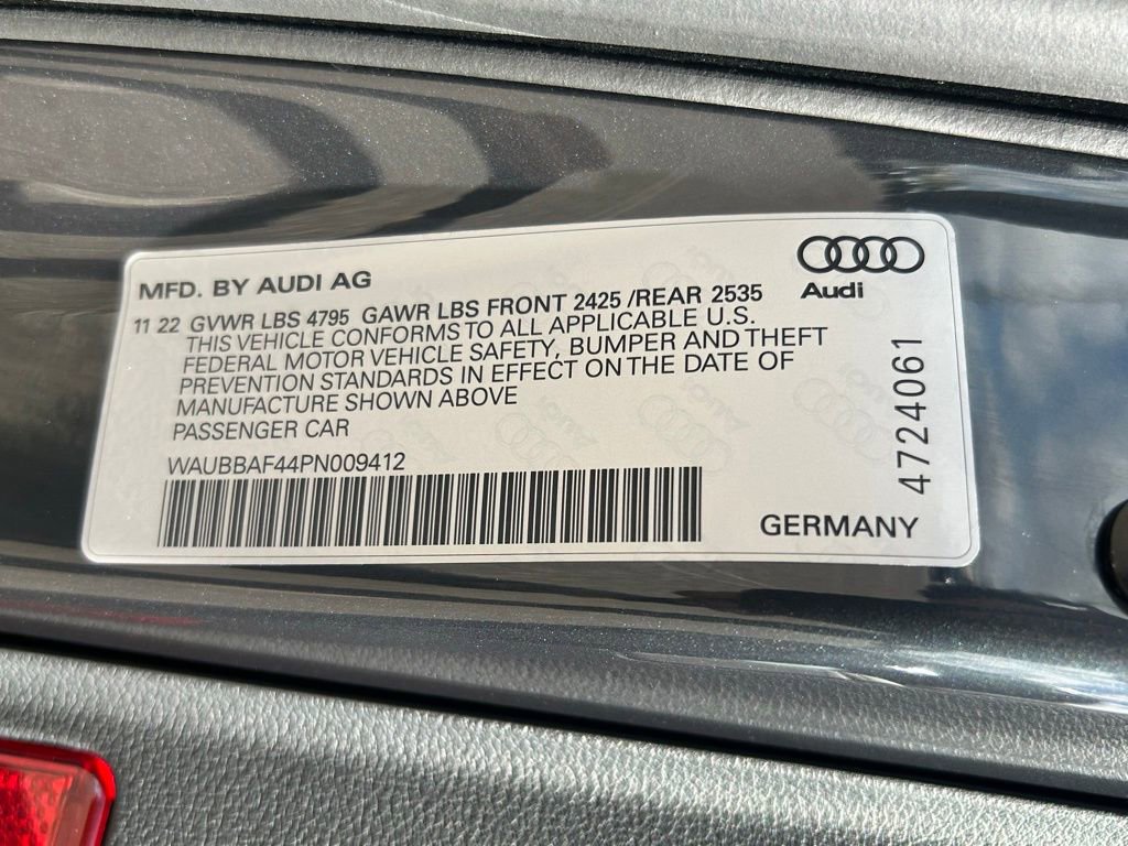 Used 2023 Audi A4 2.0T Premium Plus w/ Premium Plus Package AWD/4WD image 68