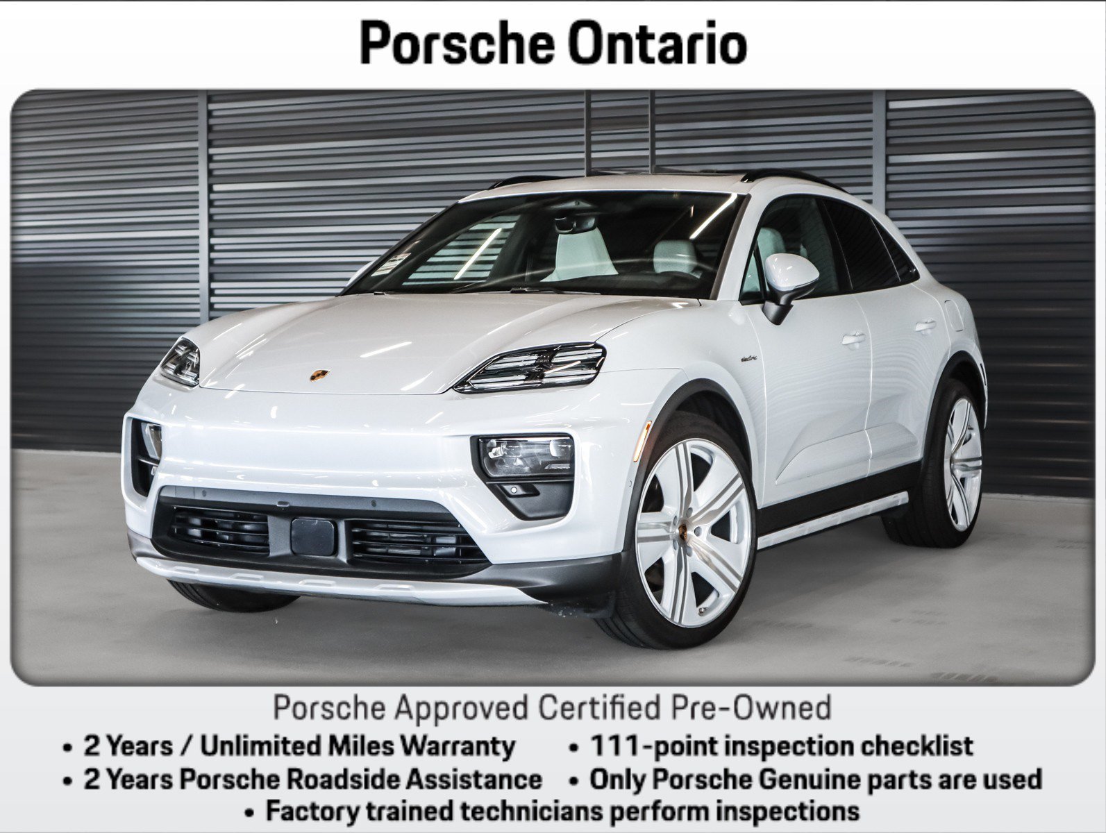 Used 2025 Porsche Macan Electric