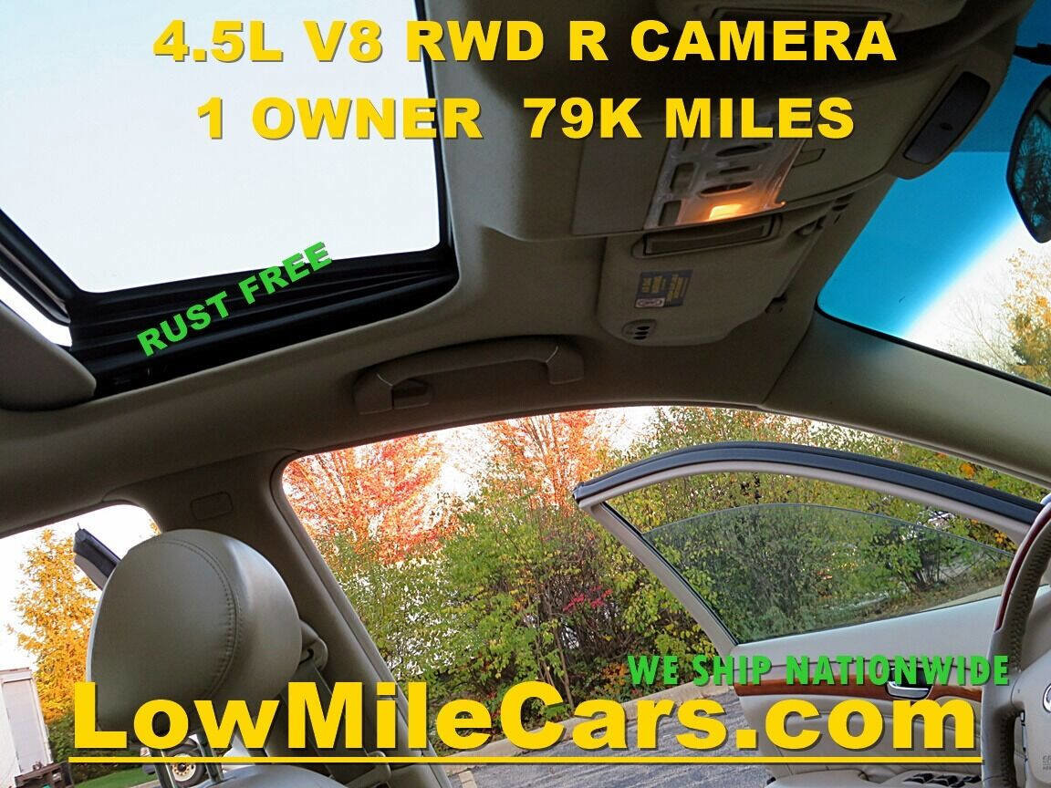 Used 2004 INFINITI Q45 Luxury RWD image 84