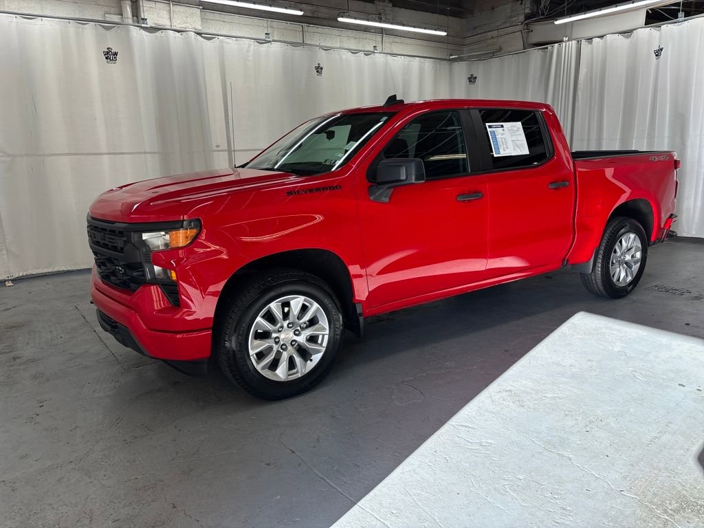 Used 2023 Chevrolet Silverado 1500 Custom w/ LPO, Dark Essentials Package image 1