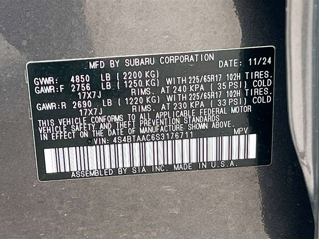 Used 2025 Subaru Outback image 29