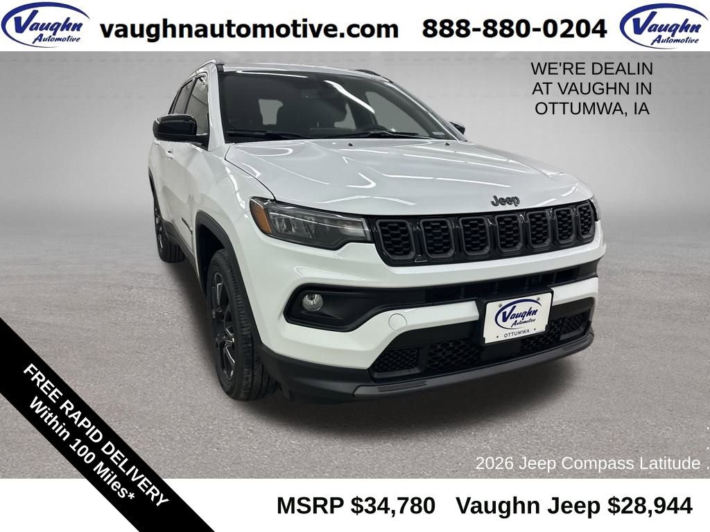 New 2026 Jeep Compass Latitude image 1
