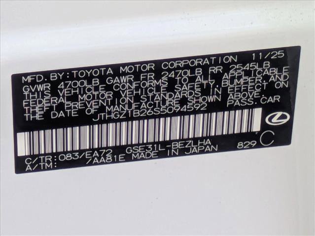 New 2025 Lexus IS 350 F Sport image 16