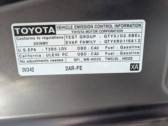 Used 2016 Toyota Camry SE FWD image 22